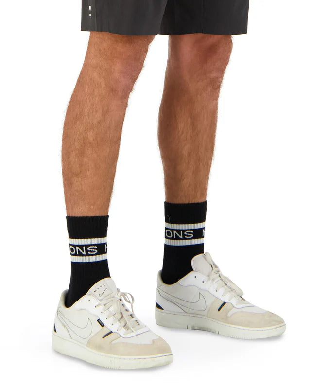 Mons Royale Unisex Signature Merino Crew Sock Band