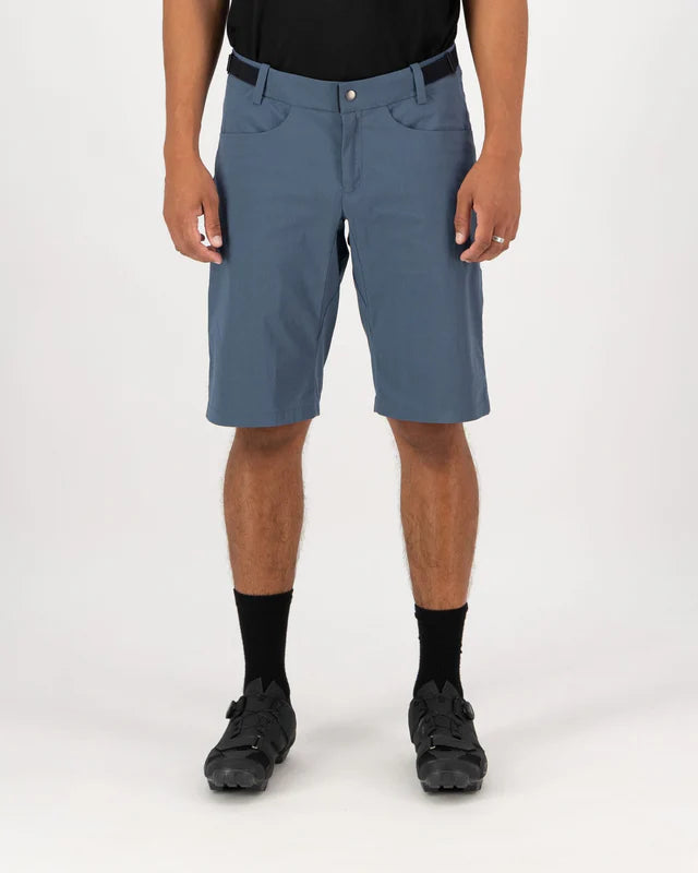 Mons Royale Mens Diversion Merino Trail Shorts Vert Lock Up