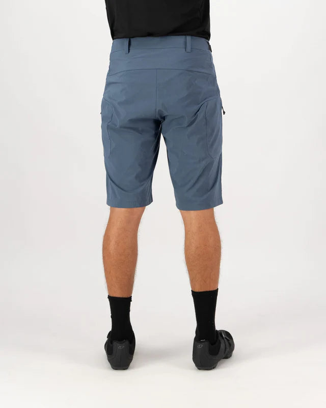Mons Royale Mens Diversion Merino Trail Shorts Vert Lock Up