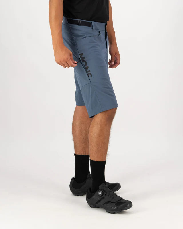 Mons Royale Mens Diversion Merino Trail Shorts Vert Lock Up