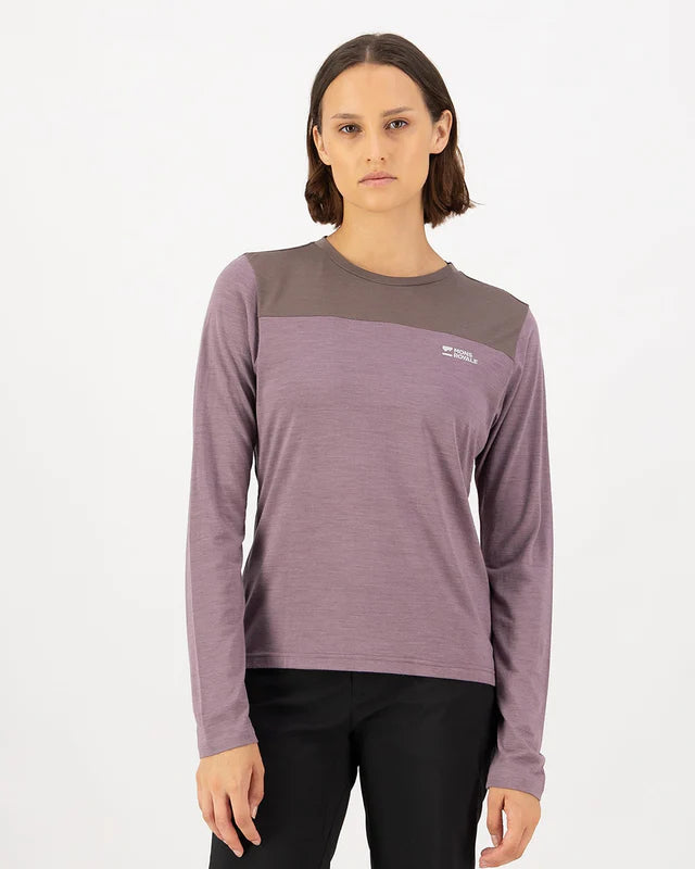 Mons Royale Womens Diversion Bike Jersey LS ALU