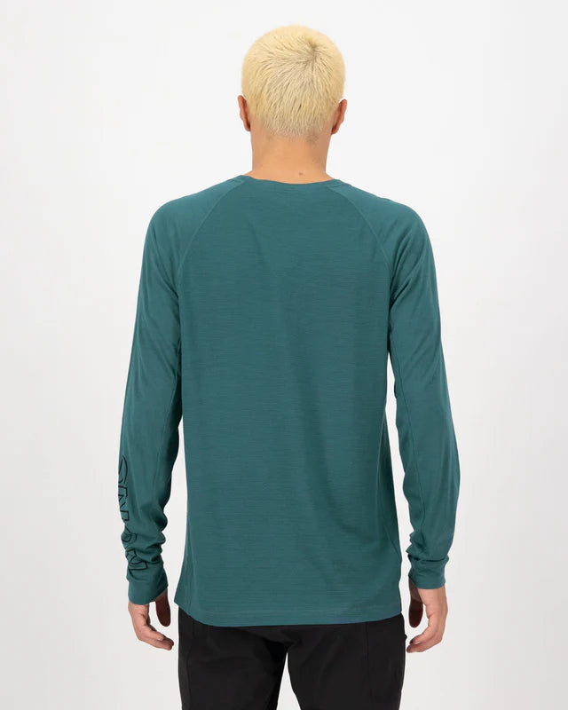 Mons Royale Mens Tarn Merino Long Sleeve Logo