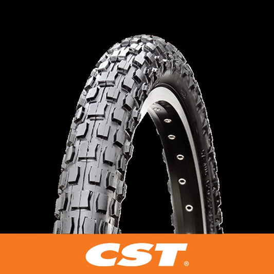CST Tyre 16x2.125 Black Large Square C183C