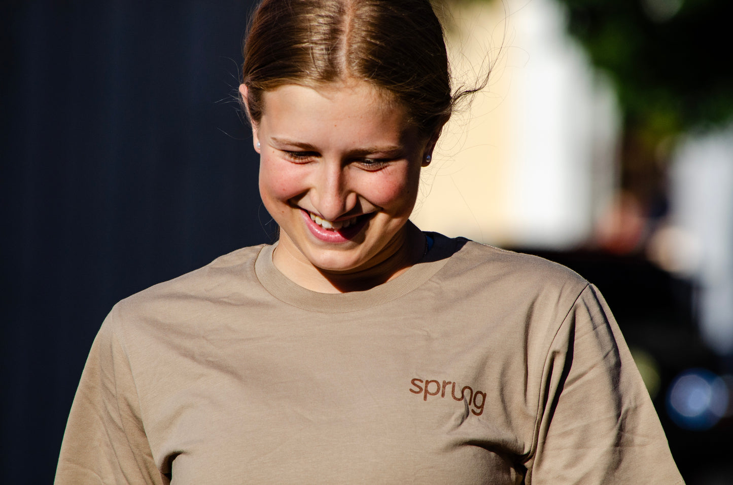 Sprung Sandy Good Times Tee