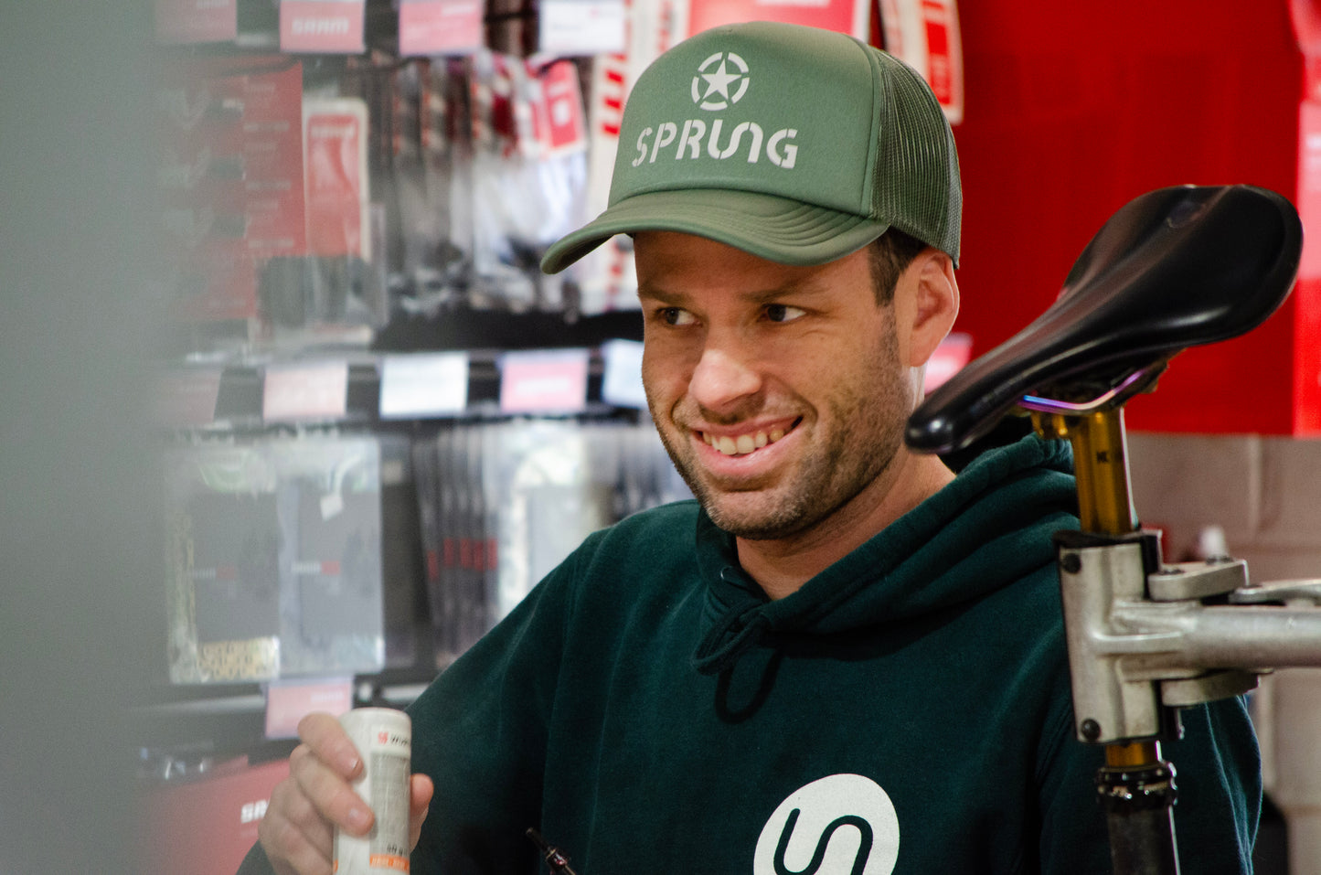 Sprung Cap