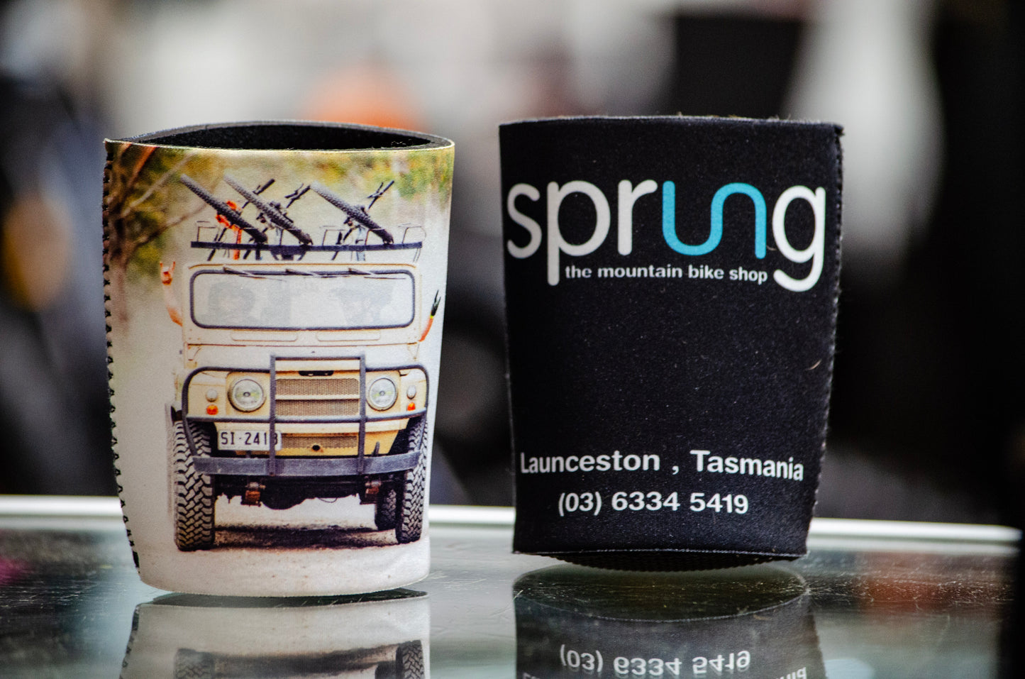Sprung Stubby Cooler