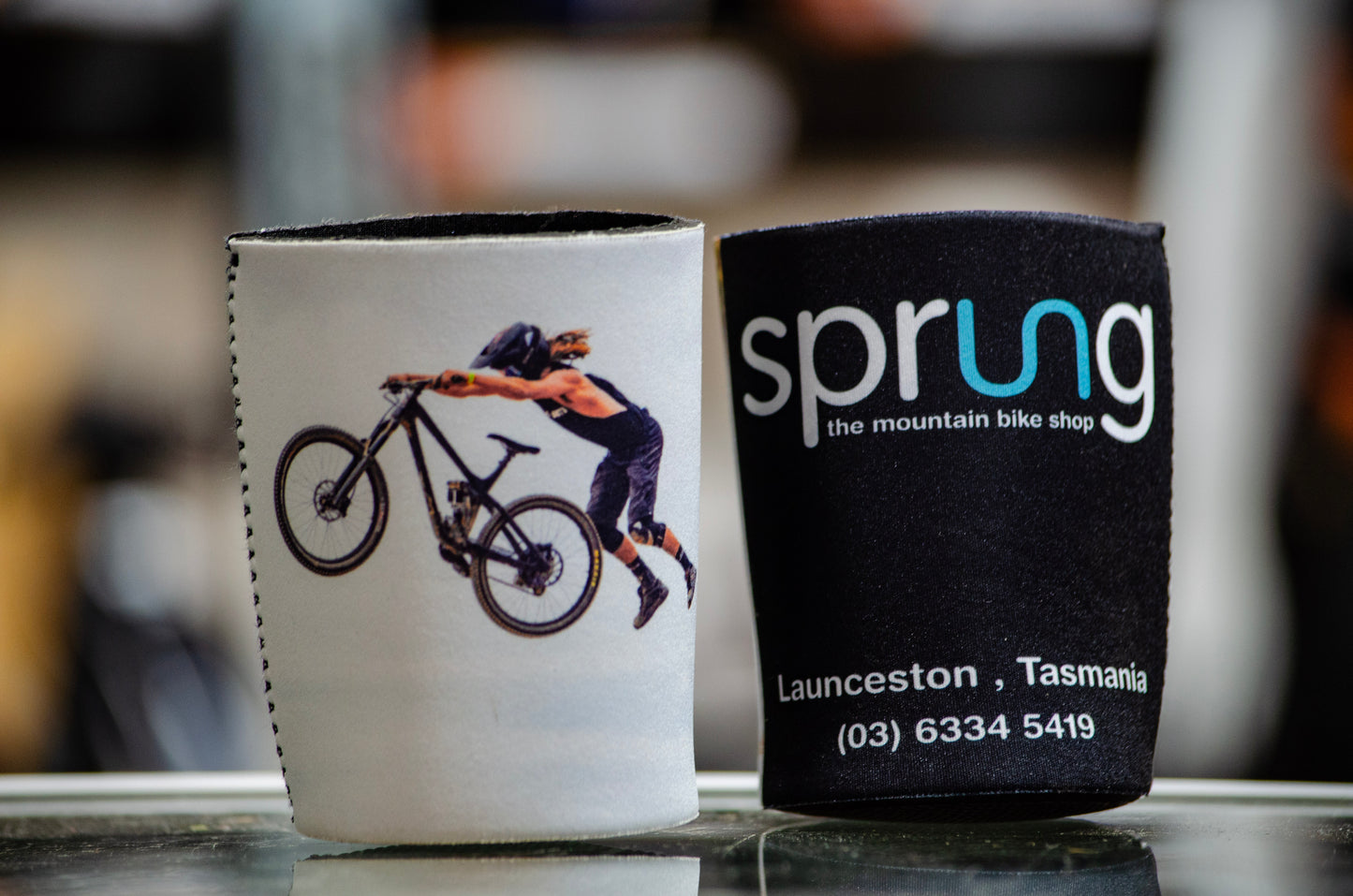 Sprung Stubby Cooler