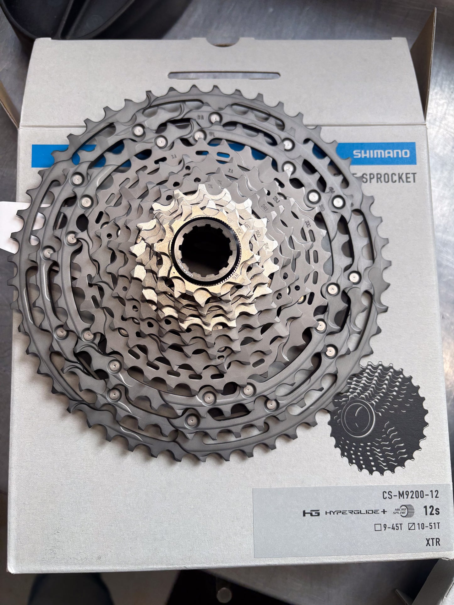 Shimano CS-M9200 Cassette 10-51 12S XTR