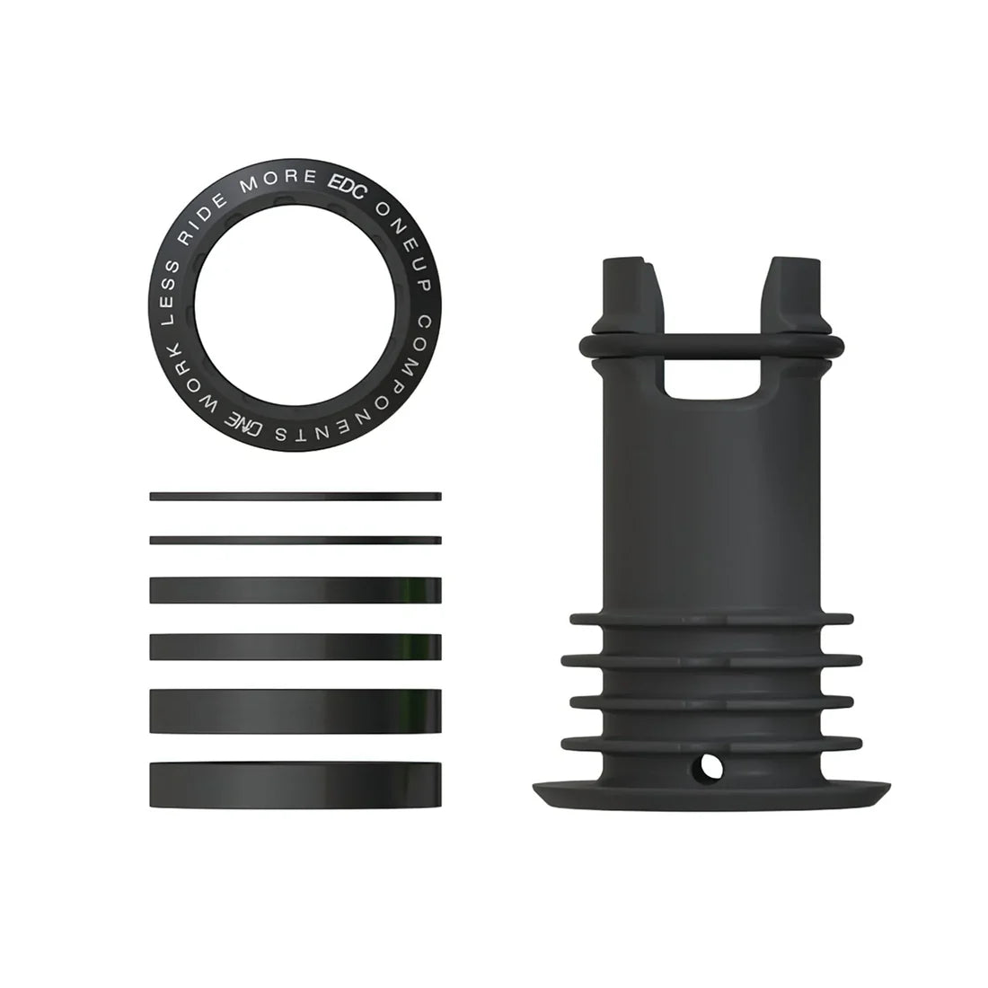 OneUp EDC Top Cap Black