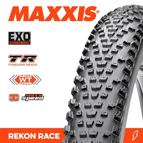 Rekon Race 29 X 2.40 WT EXO TR New Maxxspeed Fold 120TPI E-25