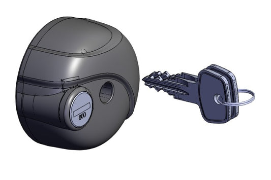 Whispbar replacement knop with keys Frame Grab Fold Click NR824