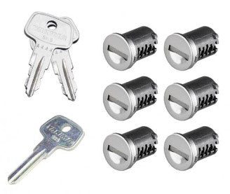 Yakima Lock Cores 6 Pack w keys