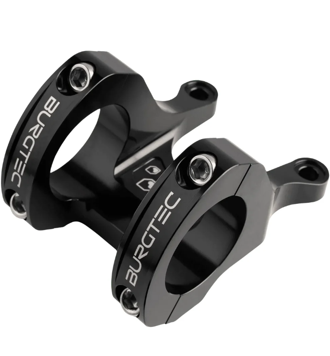 Burgtec MK3 Direct Mount Stem Clamp: 35mm Length: 45mm Black