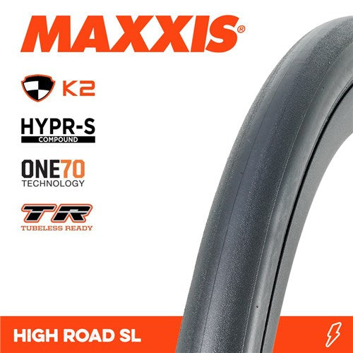 High Road SL 700 X 25C Hypr-S K2 One70 TR Carbon Fold 170TPI