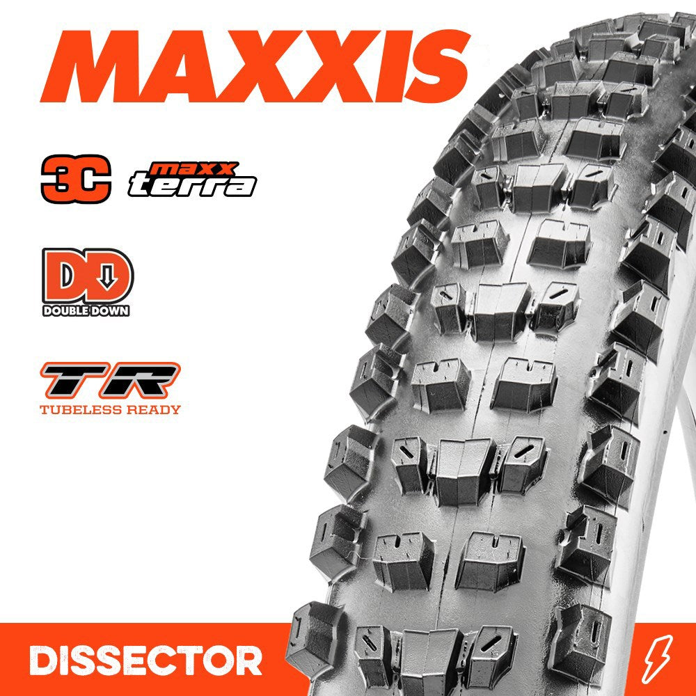 Dissector 29 X 2.40 WT 3C Terra DD TR Fold 120X2TPI E-25