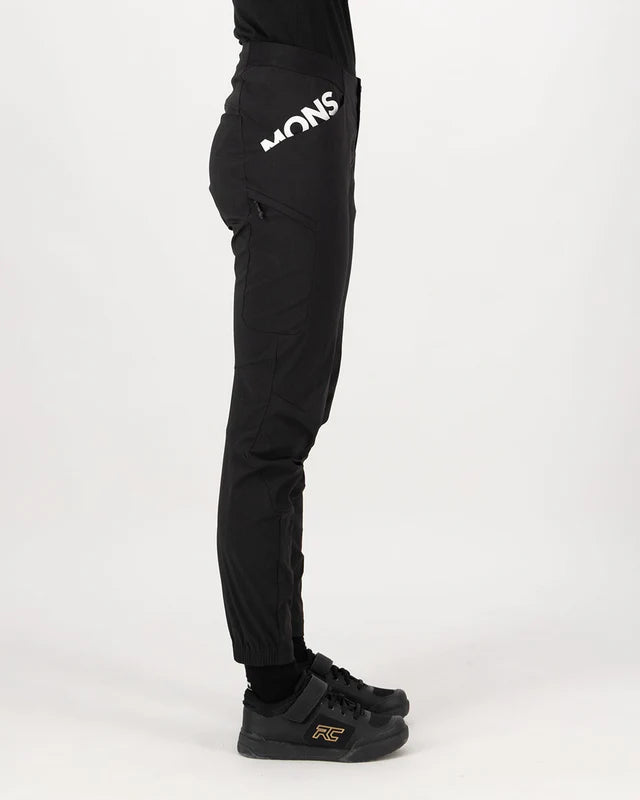 Mons Royale Womens Diversion Merino Trail Pants Vert Lock Up