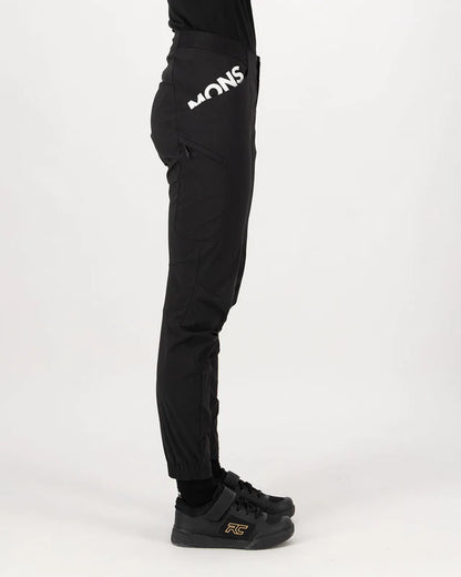 Mons Royale Womens Diversion Merino Trail Pants Vert Lock Up