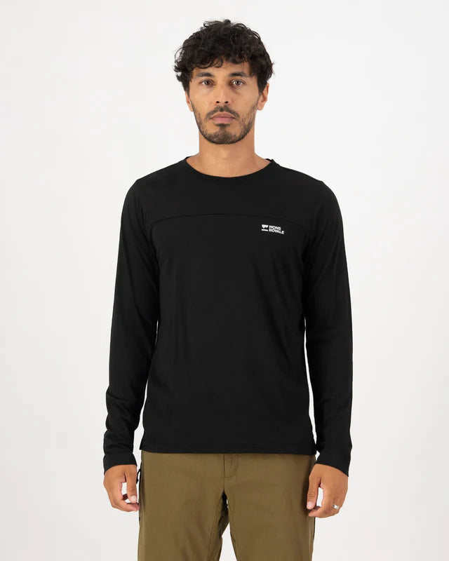 Mons Royale Mens Diversion Bike Jersey Long Sleeve ALU