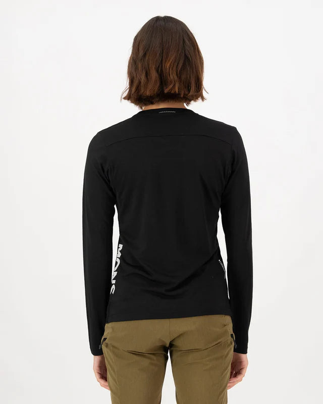 Mons Royale Womens Diversion Bike Jersey Long Sleeve ALU