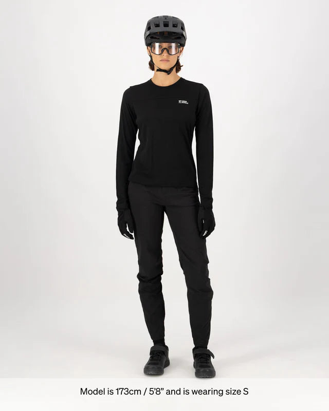 Mons Royale Womens Diversion Bike Jersey Long Sleeve ALU