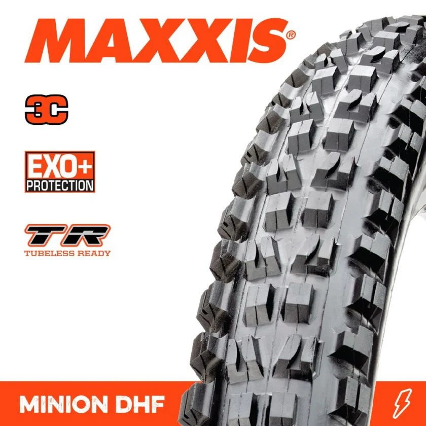 Minion DHF 29 X 2.50 WT 3C MaxxGrip EXO+ TR Fold 60TPI E-25