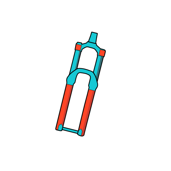 RideWrap Covered Fork MTB