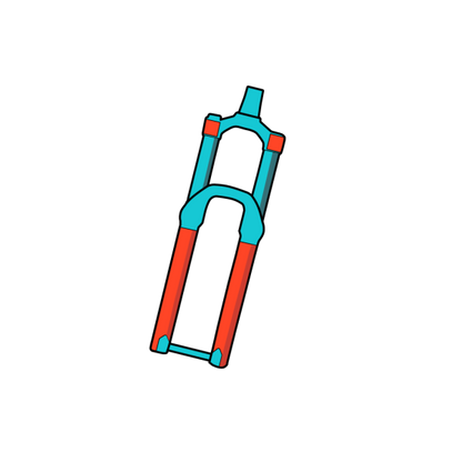 RideWrap Covered Fork MTB
