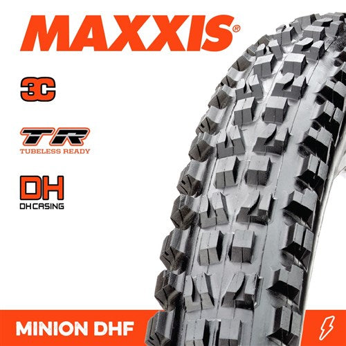 Minion DHF 27.5 X 2.50 WT DH 3C MaxxGrip TR Fold 60X2TPI E-25