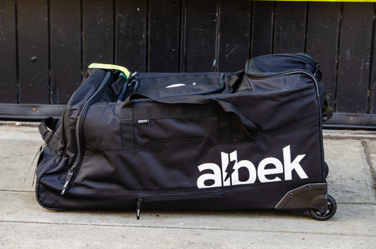 Albek Sprung Gear Bag Meridian Wheeled Covert Black