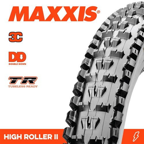 High Roller II 29 X 2.50 WT 3C MaxxTerra TR DD Fold 120X2TPI E-25