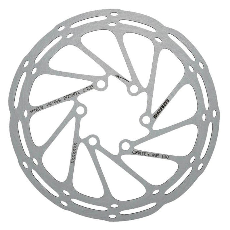 Sram Centerline 180mm Rotor Rounded 6 Bolt