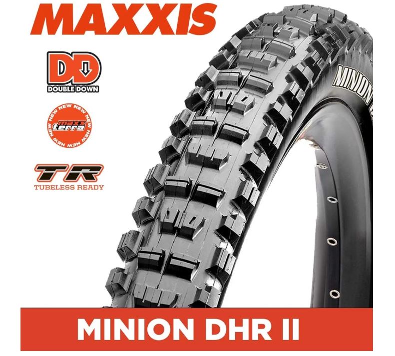 Minion DHR II 27.5 x 2.4 MAXXTERRA EXO+ TR Foldable 60TPI E25