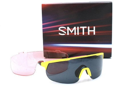 Smith Trackstand Matte Citron/Chromapop Sun Black