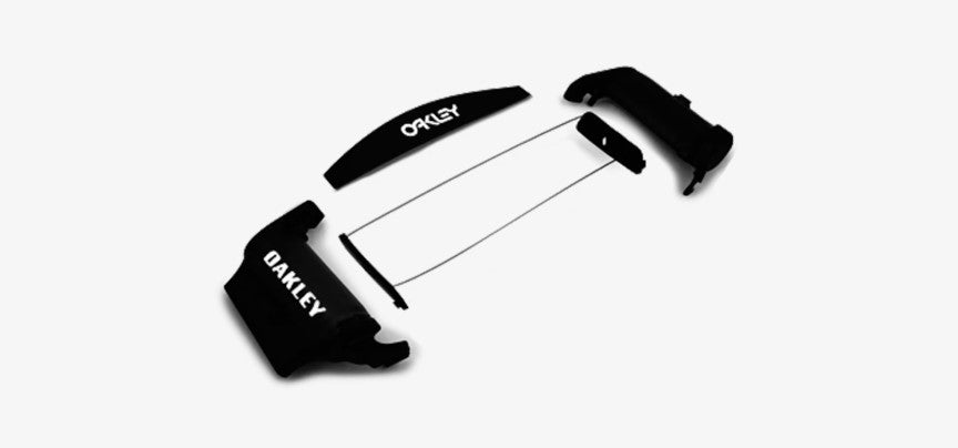 Oakley Airbrake MX Roll-Off Kit Clear/Black