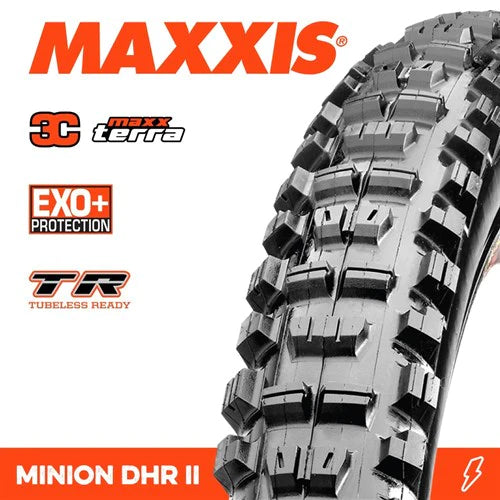 Minion DHR II 27.5 X 2.40 WT 3C MaxxTerra EXO+ TR Fold 60TPI E-25