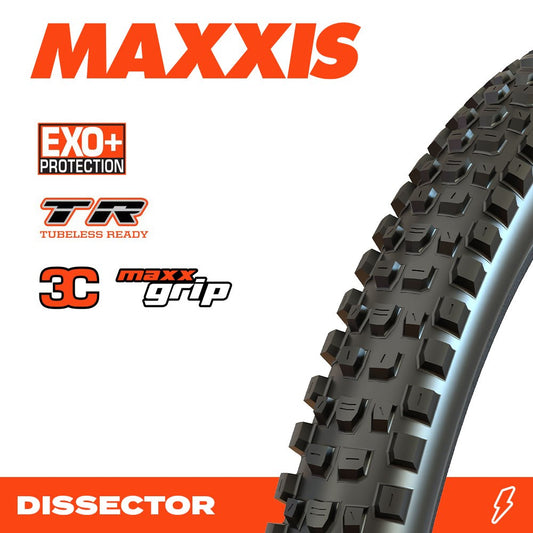 Maxxis DISSECTOR G2 29 X 2.40 3C GRIP EXO+ TR (NEW 2025) FOLD 60TPI E-25