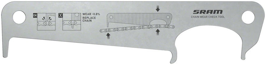 Sram Chain Tool Wear Check (0.8% wear chains)