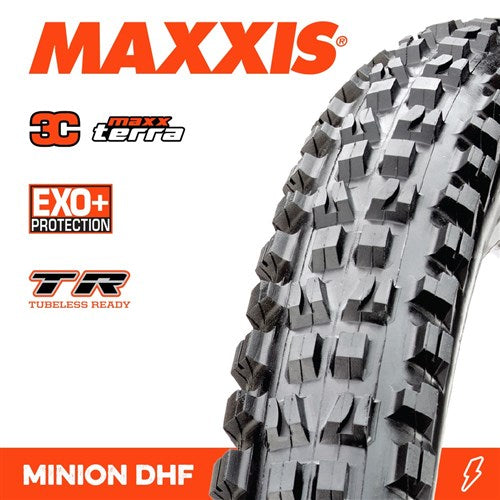 Minion DHF 29 X 2.50 WT 3C MaxxTerra EXO+ TR Fold 60TPI E-25